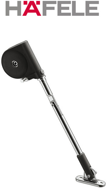 헤펠레 유압식 플랩스테이 하부장용 블랙 수대 브레이킹 내림문 수납장 주방가구, 1개