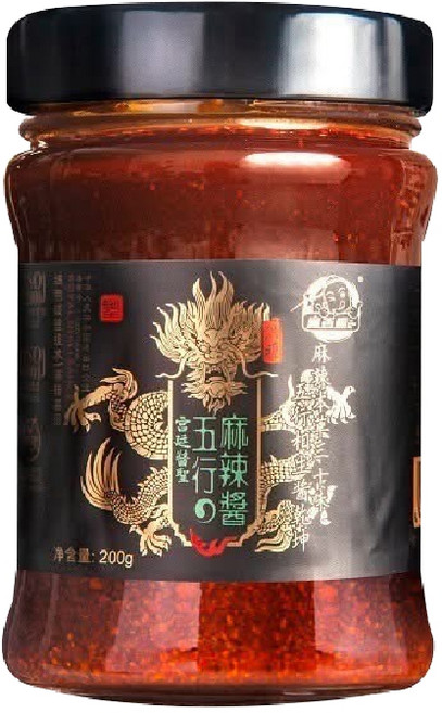 五行麻辣醬 四川正宗 麻香醇厚, 200g, 1個