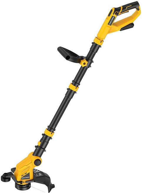 Houselife Dewalt 20V Max 배터리(배터리 없음)와 호환되는 무선 잡초 제거기 및 자동 라인 피드가 있는 제초기 30.5cm(12인치) 트리머//잔디 정원용, Houselife Dewalt 20V Max 배터리(배