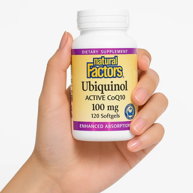 네츄럴펙터스 유비퀴놀 QH 활성 CoQ10 100mg 소프트젤 120정, 1개 - 쿠팡