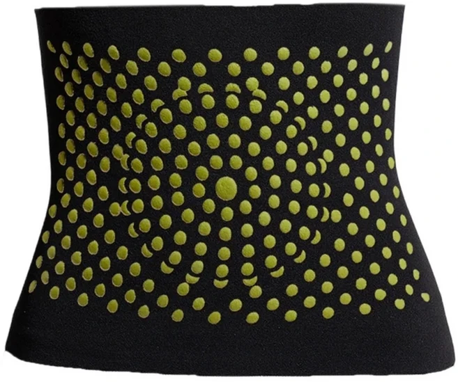 따뜻한 허리띠 자체 가열 쑥 벨트 뒤로 탄성 신장 온난화 지원, 09 5