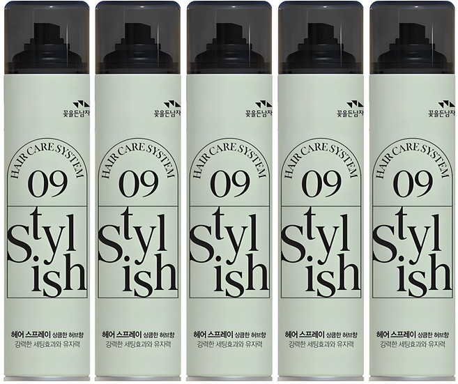 꽃을든남자 헤어스프레이 상큼한허브향, 300ml, 5개