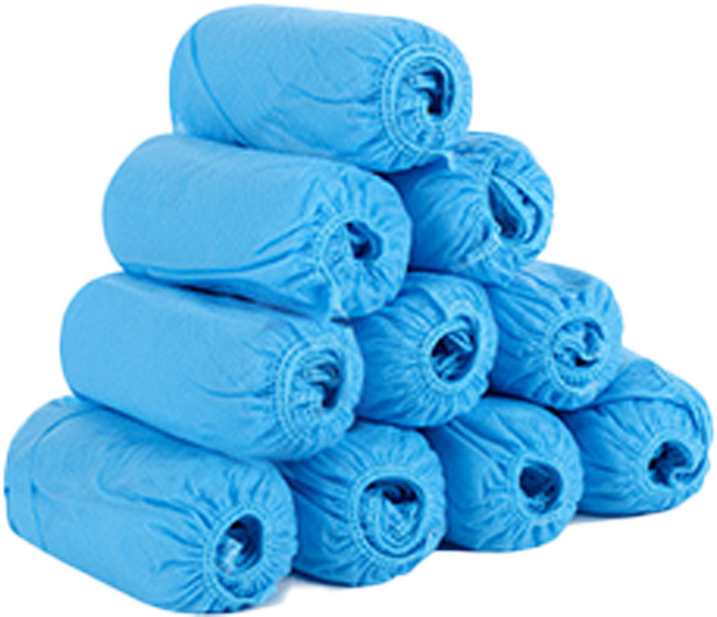 시그니프 일회용 위생 신발 커버 부직포 덧신 신발 커버 고급형 5g 블루 100개