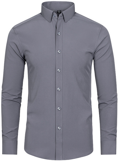 남성셔츠 사계절 긴팔 정장셔츠 구김없이 스판 와이셔츠