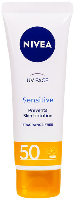 니베아 선 센서티브 페이스 선크림, 50ml, 1개