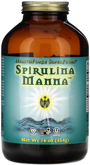 HealthForce Superfoods Spirulina Manna 16 oz 454 g, 1개 - 쿠팡