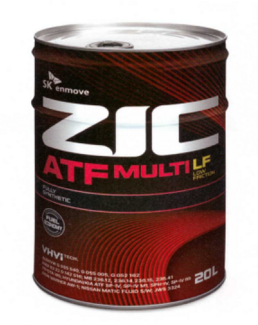 SK 지크 ATF 멀티 LF 20L SP-4M SP4M-1 SP4-RR ZF 6-10단, 1개