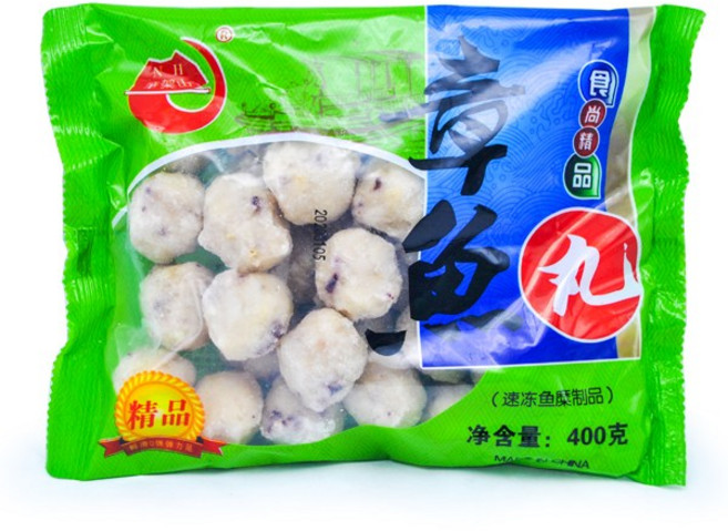 천미방 한길 문어볼 400g 피쉬볼 샤브샤브 훠궈 마라탕 재료, 3개