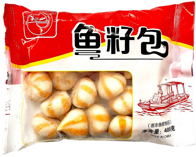 [수연중국식품] 중국완자 어육완자 비쟈샌 위즈보우 날치알피쉬볼(400g), 400g, 1개
