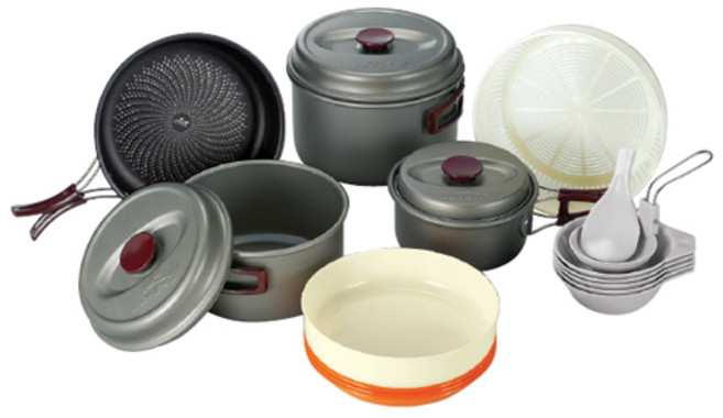 코베아 뉴 경질 5-6인용 코펠 경질 캠핑 등산 낚시, 1개