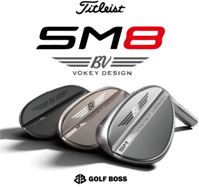 타이틀리스트 SM8 보키 웨지 투어크롬 58도, [투어크롬] 58도 12D NSPRO