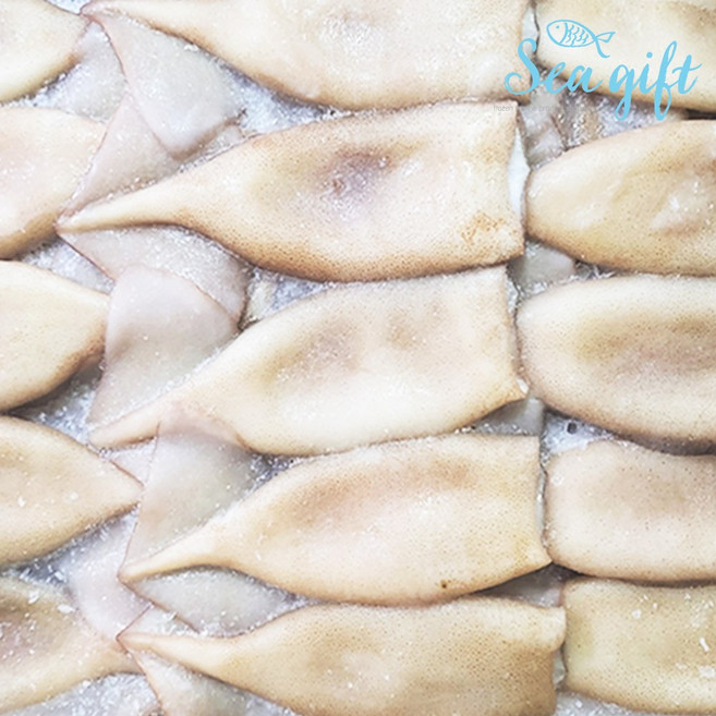 [씨기프트]냉동 튜브오징어 10kg M(약 55~85미 내외)선동 포크 손질오징어 통오징어, 1개, 단품