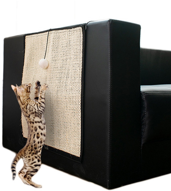 劍麻沙發貓抓墊(劍麻布 延展布) 貓抓板 貓玩具, 1個