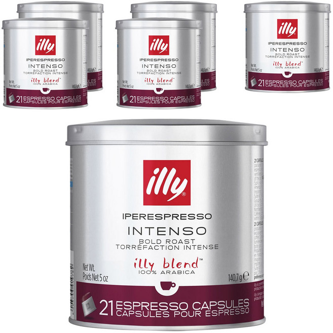 일리 아이퍼에스프레소 인텐소 볼드 로스트 에스프레소 캡슐, 7g