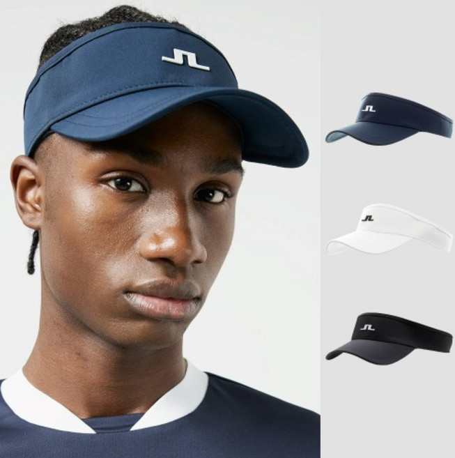 제이린드버그 골프모자 22FW 야덴 바이저 썬캡 남성 여성 Yaden Visor, JL Navy, 1개