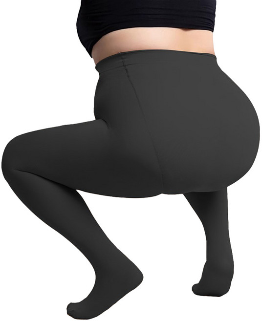 미라클 빅사이즈 기모 레깅스 밍크 하이웨스트