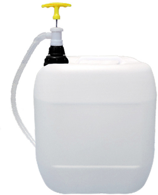 오일 수동 주유기 자바라 (수동 펌프 석유 기름 등유 말통 주입기 보관함), 말통펌프(호스형)+20L용기, 1세트