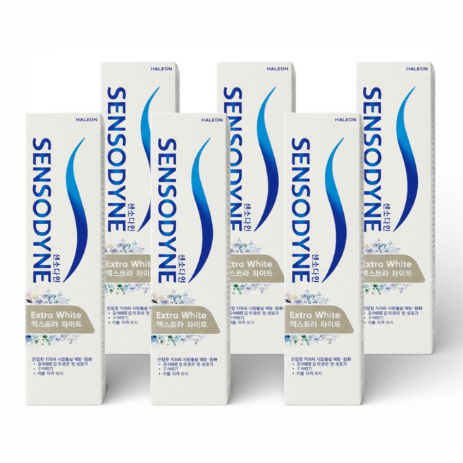 [코스트코]센소다인 엑스트라 화이트 치약 120g x 6개
