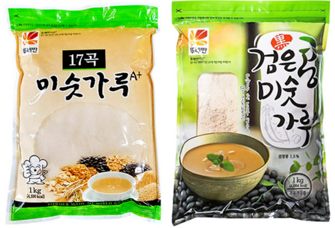 뚜레반 17곡미숫가루 1개 + 검은콩미숫가루 1개