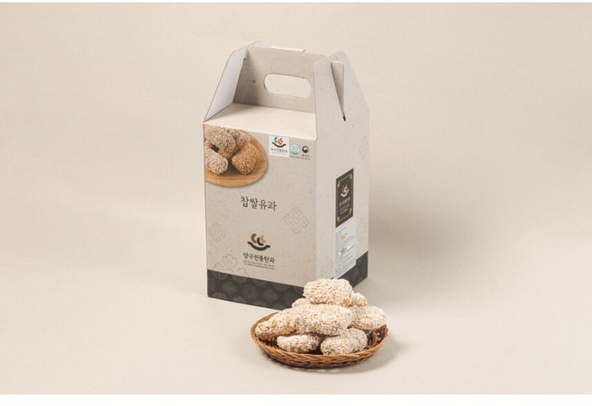 양구전통한과 선물세트 못난이 유과1kg 못난이한과 명절선물, 1세트, 1kg