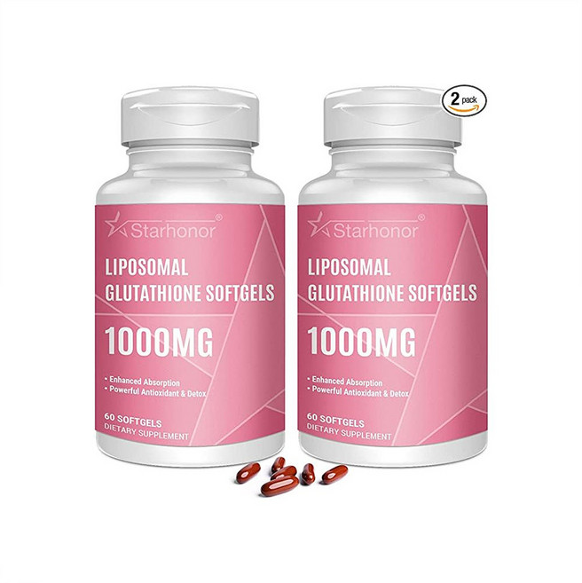 (1+1) 스타아너 리포솜 글루타치온 1000 MG 60캡슐 x 2개