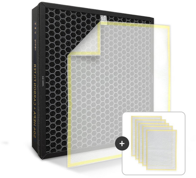 환경필터 삼성 CFX-D100D 공기청정기 필터세이퍼 6장, 6개, CFX-D100D 필터세이퍼