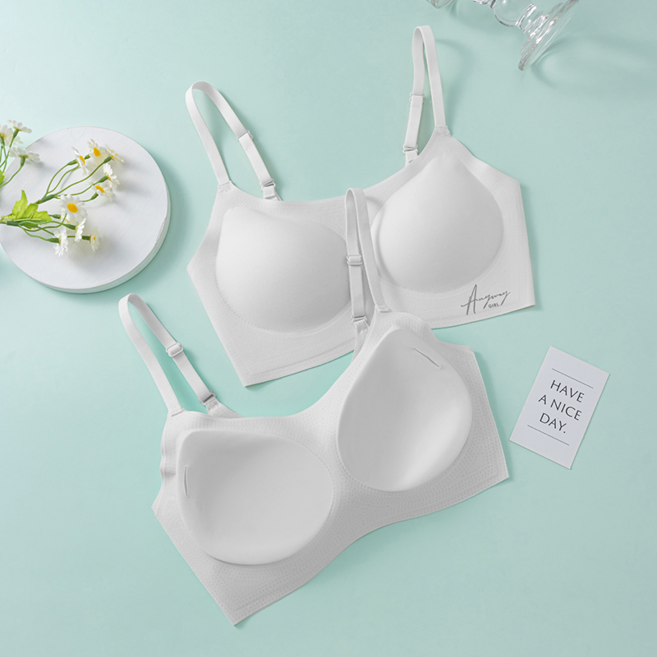 애보 프리미엄 에어메쉬 스트랩형 3단계 주니어 성장기 브라 2종 세트