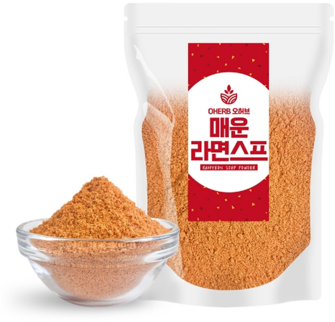 매운 라면스프 대용량 분말 가루 500g, 1개