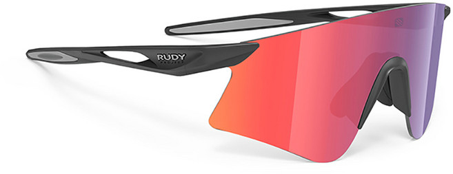 루디프로젝트 아스트랄 X 스포츠선글라스 초경량 아시안핏, 프레임(블랙 매트), 렌즈(멀티레이저 레드), 1개