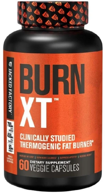 잭드 팩토리 Jacked Factory Burn XT 지방연소 L-카르니틴 60베지캡슐, 1개, 60정 - 쿠팡