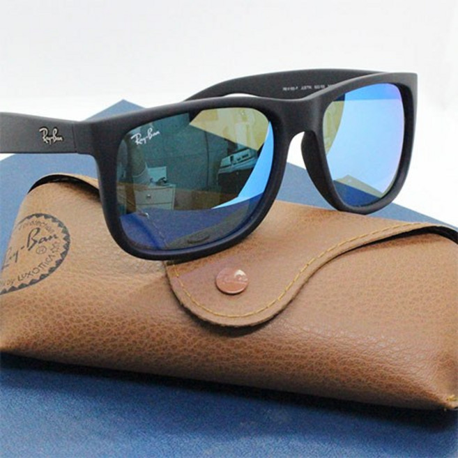 레이벤 RayBan 블루 미러 선글라스 RB4165-F 622 55 JUSTIN 져스틴 룩소티카 코리아 정품
