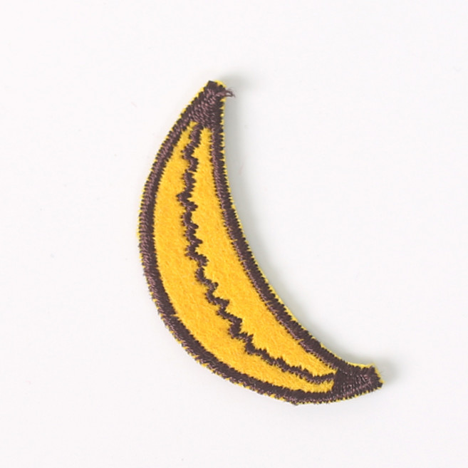 [펠트친구]바나나 와펜(3개)[1651]