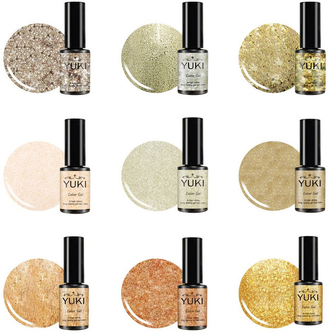 유키 젤네일 골드글리터라인 모음, 1개, 유키 골드글리터라인_262호 메이플쥬얼, 5g