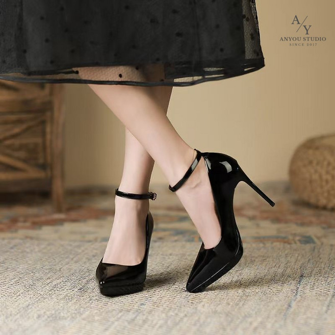 여성 하이힐 펌프스 정장 오피스룩 7cm 가벼운 편한 데일리 출근용 직장인 면접