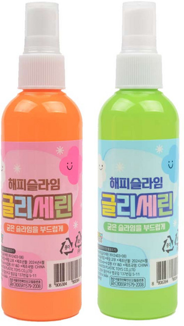 해피 슬라임 글리세린 (낱개) 슬라임 조절제, 단품, 1개