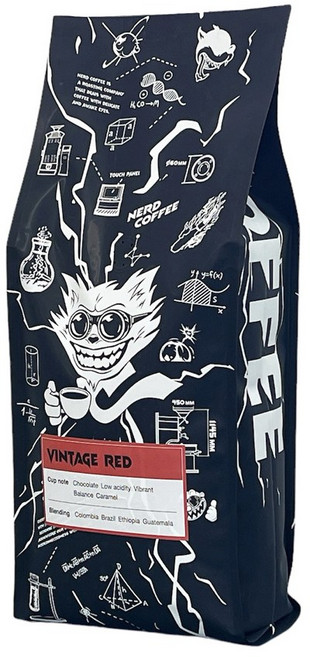 너드커피 빈티지레드 사업자 원두 1kg 당일로스팅 대용량 저렴한 원두커피 카페납품 블렌드 커피, 프렌치프레스, 1개