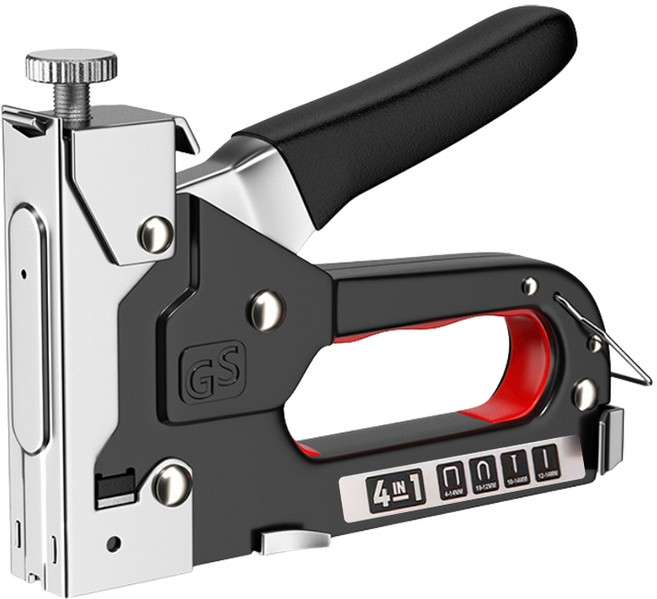 木工 DIY, 1個, 四合一釘槍【黑色】1個, 黑色