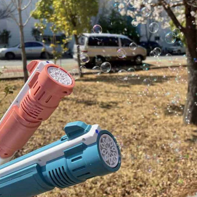 10구 자동 대형샷 버블건 샷건 원터치 비눗방울 선물 색상랜덤, E대형샷버블건(랜덤), E대형샷버블건(랜덤), 1개