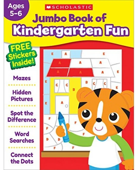 Jumbo Book of Kindergarten fun - 쿠팡