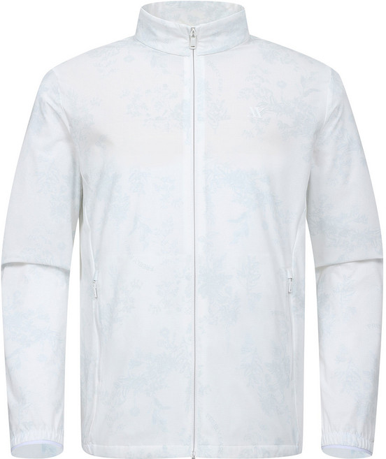 [제이디엑스] JDX 골프 여름 남성 플라워 패턴 홑겹 바람막이 점퍼 X2WJW2112