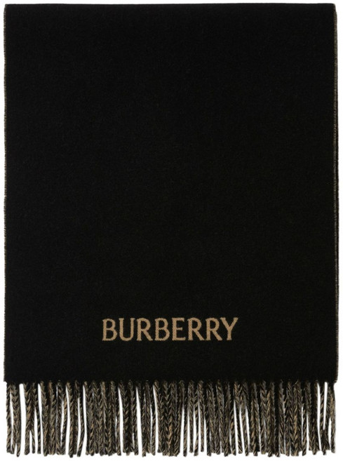 버버리 투톤 캐시미어 스카프