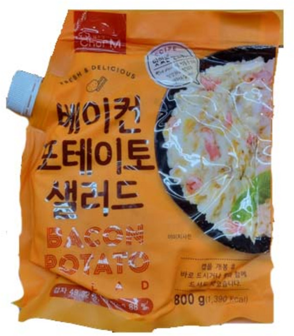 쉐프엠 베이컨 포테이토 샐러드 800g, 아이스팩 포장, 1개