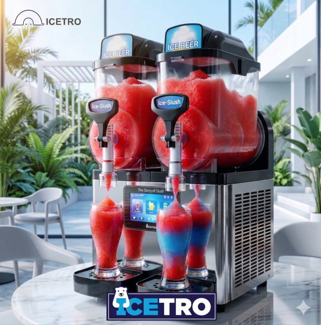 아이스트로 슬러시 스므디 카페용 전문업소형 소프트 아이스크림 ISM-72L 탁상용7.5L(임대별도문의)