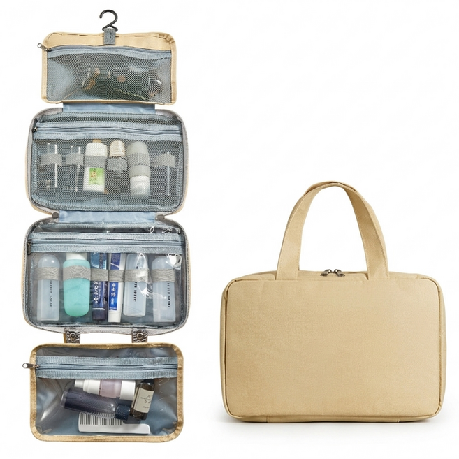 [Bahn 4컬러] 반홈 여행용 4단 워시백