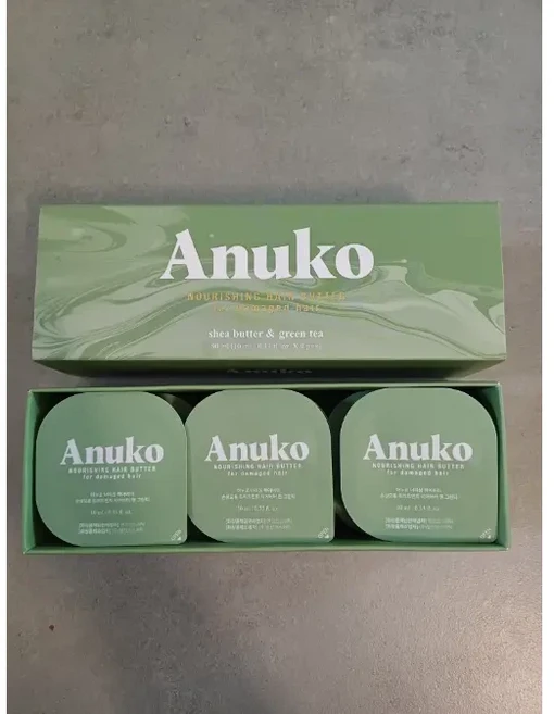 아누코 너리싱 헤어버터 여행용 트리트먼트, 18개, 10ml