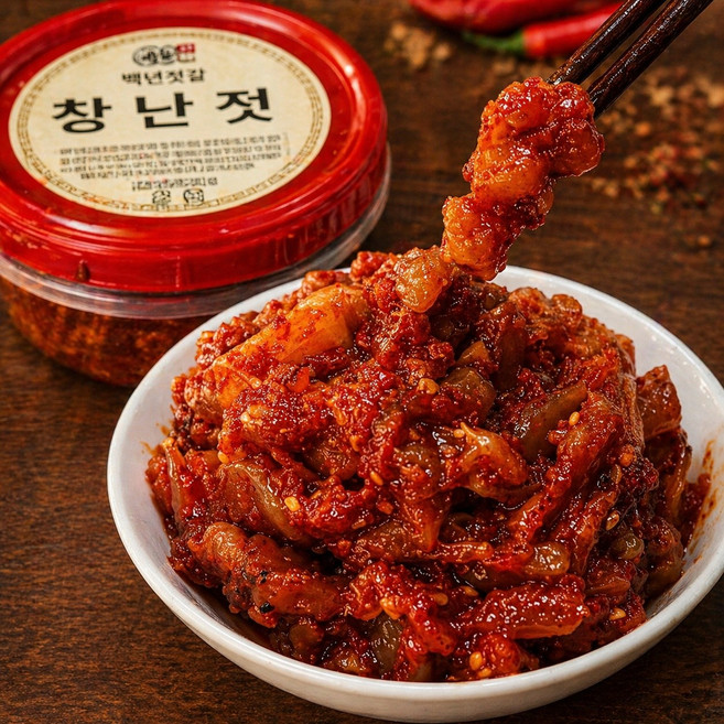 쫀득한 창란젓갈 국내제조 [백년젓갈], 1개, 400g