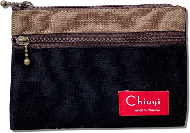 Chiuyi 雙拉鍊零錢包