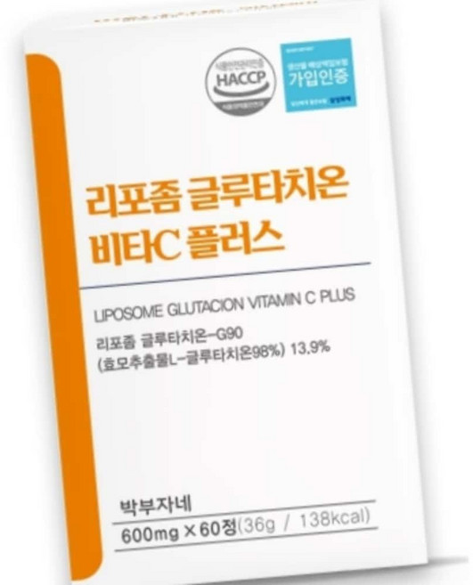 돈스텔 석류착즙 리포좀 글루타치온 비타C 플러스 600mg x 60정, 1개