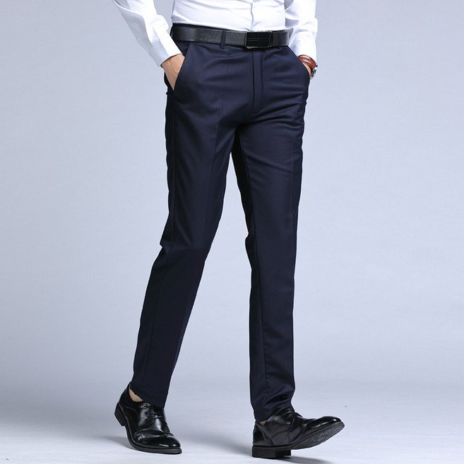 남성 봄가을 캐주얼 팬츠 정장바지 일자핏 슬림핏 일자 바지 Men's casual pants