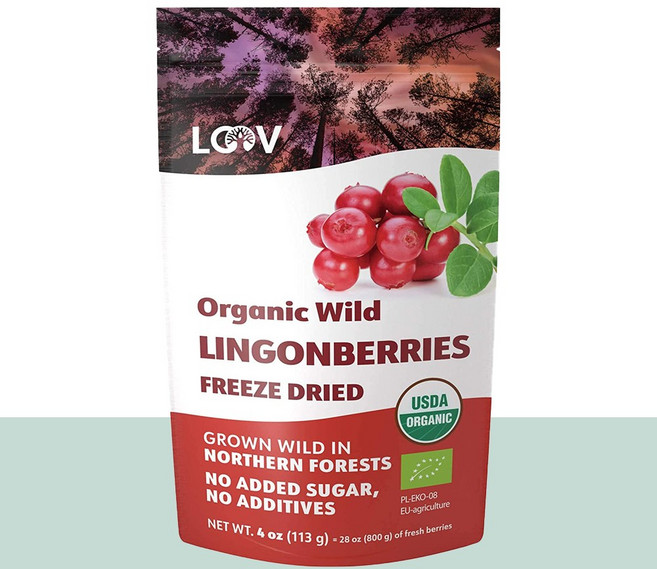 루브 링곤베리 안토시아닌 핀란드 건조링곤베리 113g 3주분, 1팩